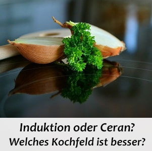 Ceran oder Induktion, Induktion vs Ceran, Ceranfeld Induktion, Induktionsherd Cerankochfeld
